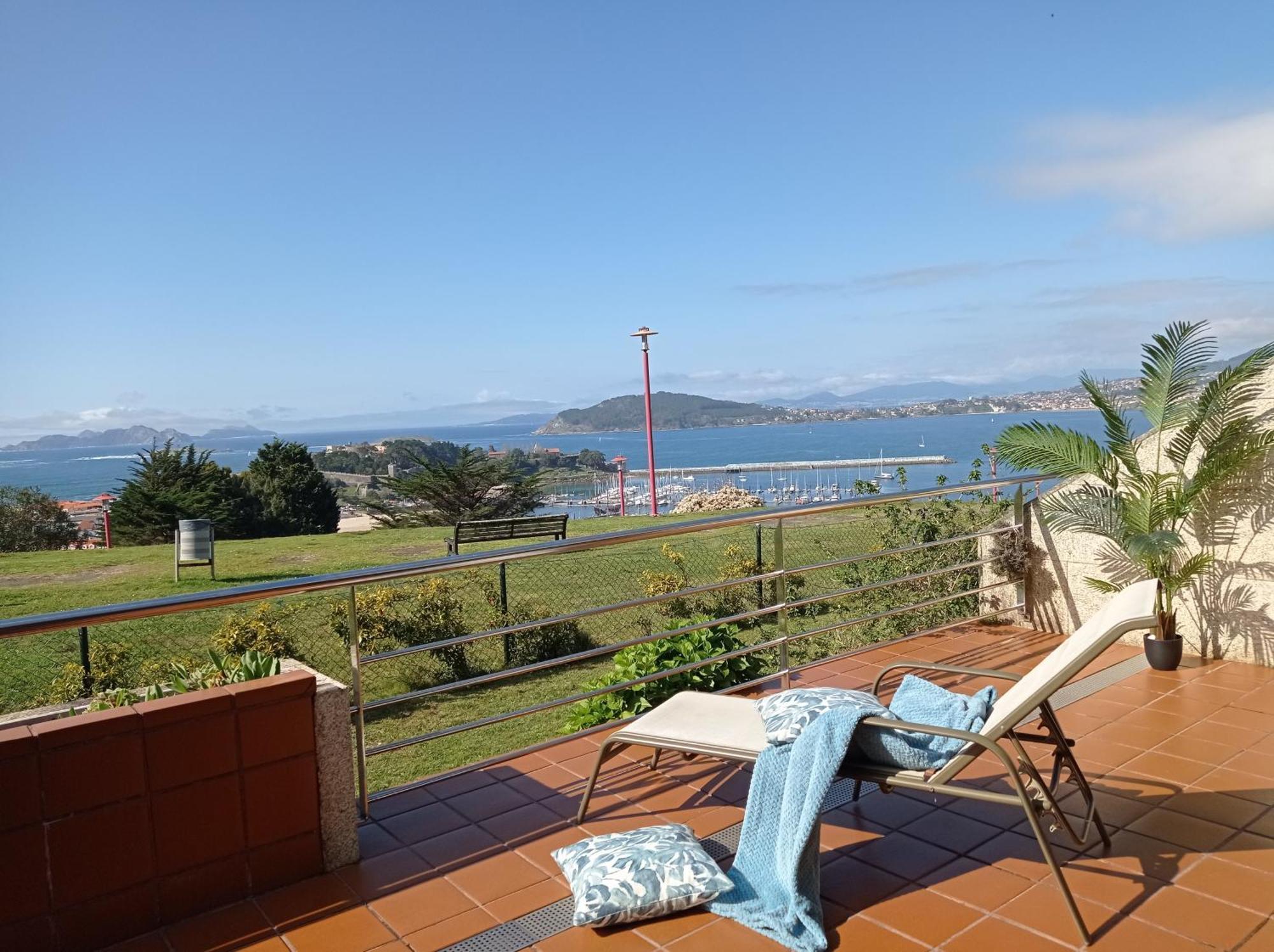 Impresionantes Vistas En Baiona Apartment Exterior foto