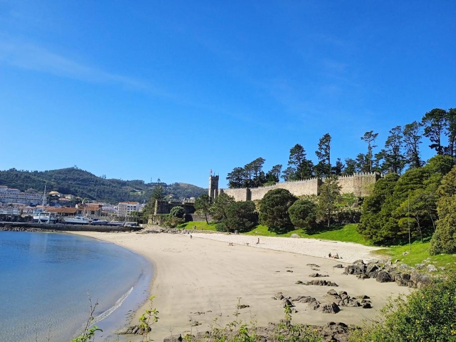 Impresionantes Vistas En Baiona Apartment Exterior foto